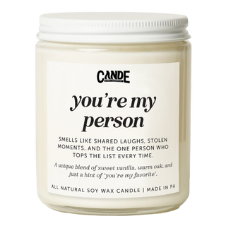 You're My Person Candle