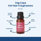 Scented Premium Fragrance Oil Multi Pack - Long-lasting Fragrance for Home