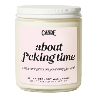 About F*cking Time Candle