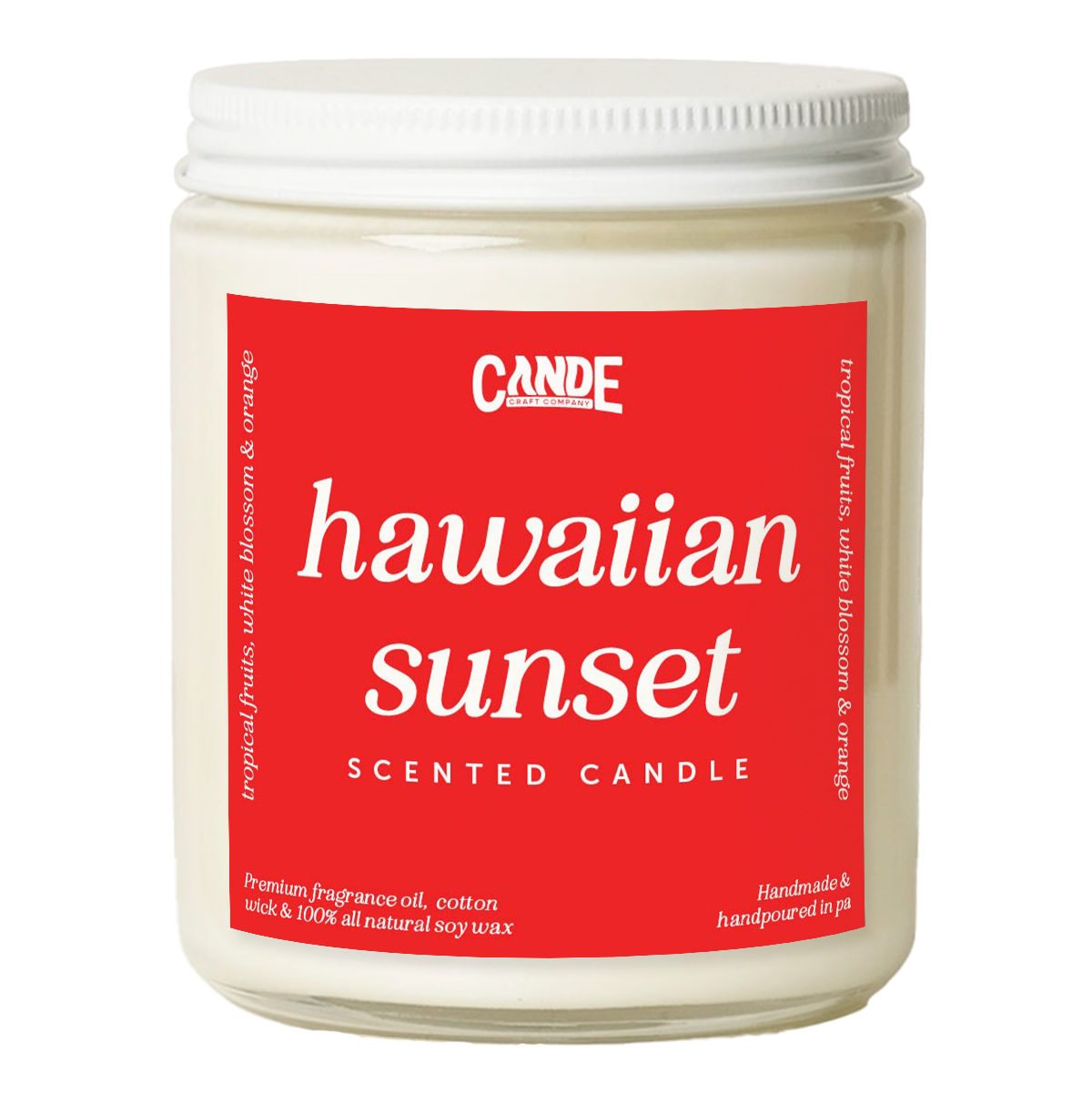 Hawaiian Sunset Scented Candle